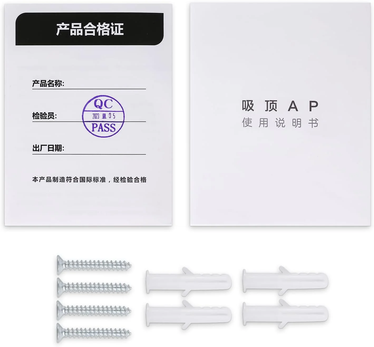 اکسس پوینت هوشمند WiFi6 سقفی QSFPTEK، دارای 1 پورت GE و 1 پورت کنسول، آنتن های MIMO داخلی، سرعت بی سیم 2976 مگابیت بر ثانیه، پشتیبانی از PoE و منبع تغذیه آداپتور، بدون آداپتور برق اکسس پوینت هوشمند WiFi6 سقفی QSFPTEK، دارای 1 پورت GE و 1 پورت کنسول، آنتن های MIMO داخلی، سرعت بی سیم 2976 مگابیت بر ثانیه، پشتیبانی از PoE و منبع تغذیه آداپتور، بدون آداپتور برق