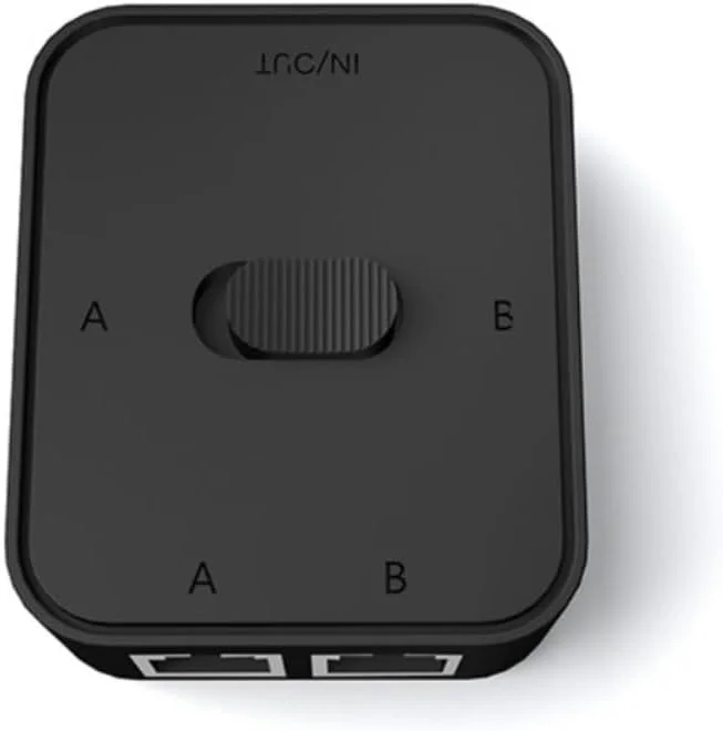 سوئیچ شبکه اترنت RJ45 دسته 6، 2 پورت به 1 پورت و 1 پورت به 2 پورت، انتقال دو طرفه، انتخابگر دستی، سازگار با گیگابیت، برای کامپیوتر، روتر، 1 هاست در یک زمان سوئیچ شبکه اترنت RJ45 دسته 6، 2 پورت به 1 پورت و 1 پورت به 2 پورت، انتقال دو طرفه، انتخابگر دستی، سازگار با گیگابیت، برای کامپیوتر، روتر، 1 هاست در یک زمان