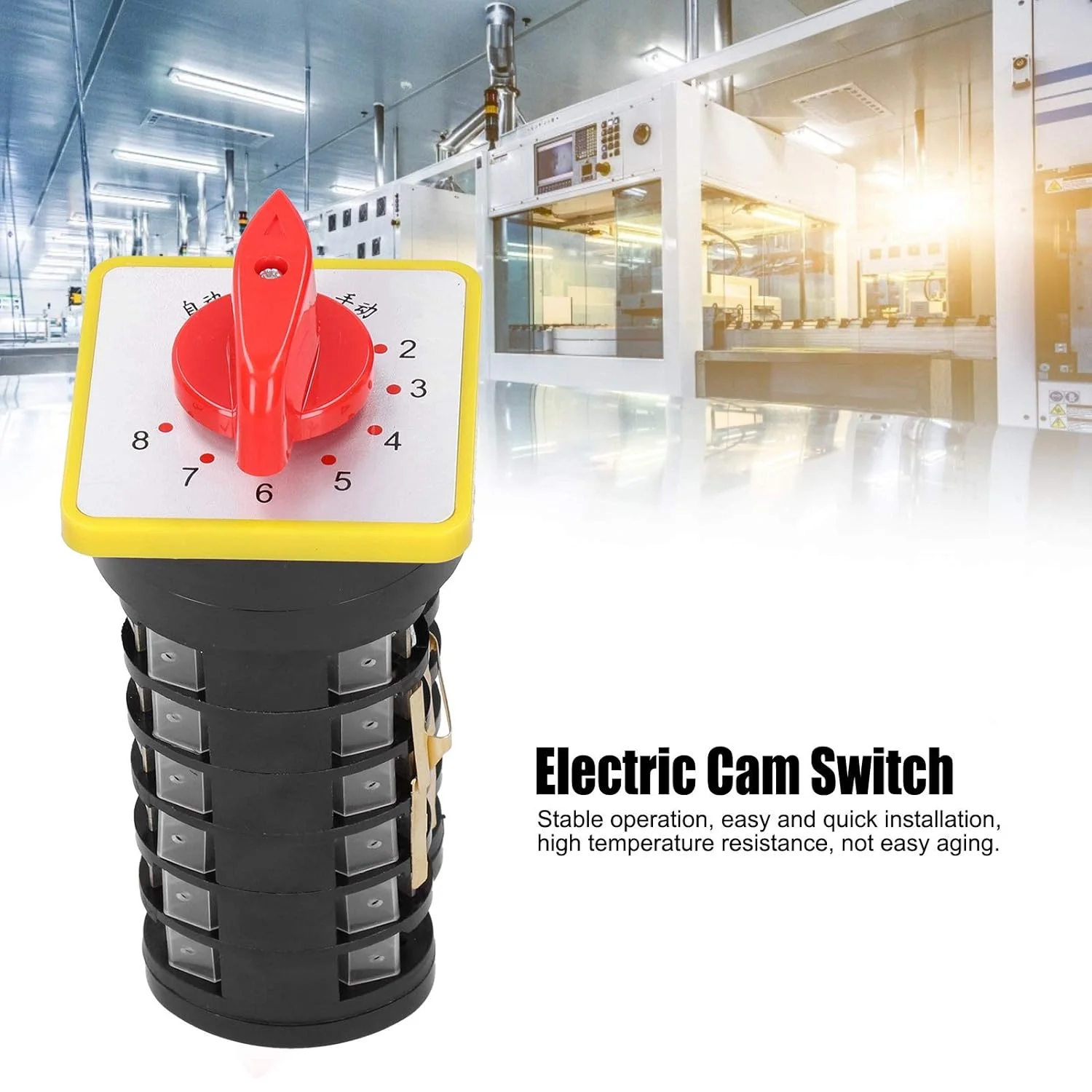 کلید گردان سلکتوری تغییر وضعیت 16 آمپر 4 کیلوولت 110 تا 380 ولت، کلید سلکتوری بادامکی چرخشی یونیورسال 10 حالته، تجهیزات صنعتی تغییر وضعیت، LW5D-16/TM706/6 کلید گردان سلکتوری تغییر وضعیت 16 آمپر 4 کیلوولت 110 تا 380 ولت، کلید سلکتوری بادامکی چرخشی یونیورسال 10 حالته، تجهیزات صنعتی تغییر وضعیت، LW5D-16/TM706/6