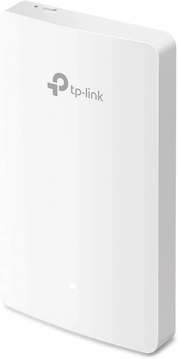 اکسس پوینت دیواری گیگابیتی بی سیم TP-Link EAP235-Wall Omada AC1200 MU-MIMO و Beamforming با قابلیت PoE، نصب سریع، یکپارچه سازی SDN، دسترسی ابری و برنامه Omada - سفید