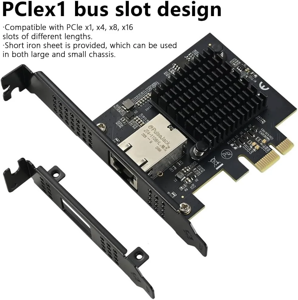 کارت شبکه 10 گیگابیتی AQC113 PCIE به تک پورت RJ45 با سرعت انتقال داده 1G/2.5.0G/5.0G/10Gbps PCIE کارت شبکه 10 گیگابیتی AQC113 PCIE به تک پورت RJ45 با سرعت انتقال داده 1G/2.5.0G/5.0G/10Gbps PCIE