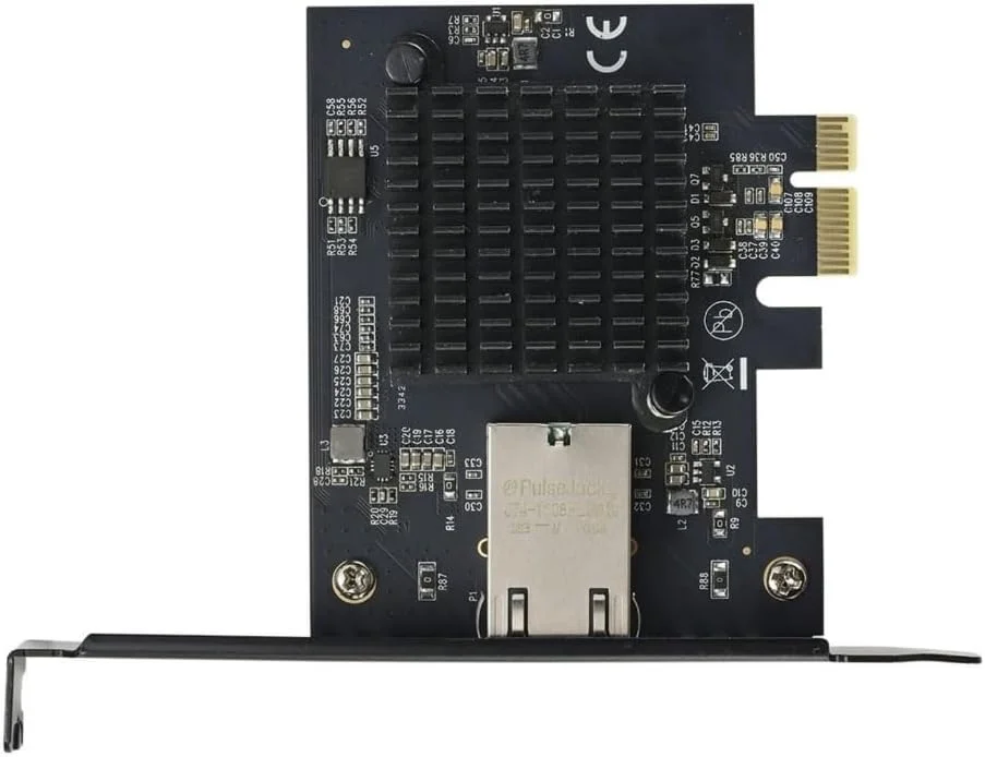 کارت شبکه 10 گیگابیتی AQC113 PCIE به تک پورت RJ45 با سرعت انتقال داده 1G/2.5.0G/5.0G/10Gbps PCIE