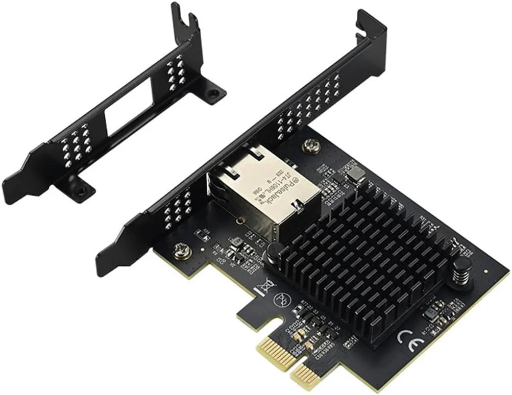 کارت شبکه 10 گیگابیتی AQC113 PCIE به تک پورت RJ45 با سرعت انتقال داده 1G/2.5.0G/5.0G/10Gbps PCIE کارت شبکه 10 گیگابیتی AQC113 PCIE به تک پورت RJ45 با سرعت انتقال داده 1G/2.5.0G/5.0G/10Gbps PCIE