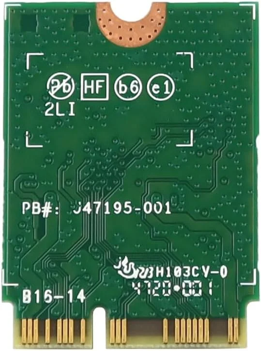 کارت شبکه بی‌سیم 5W10V25772 8S5W10V25772 قطعه جایگزین سازگار برای Intel Wireless-AC 9560 9560NGW R 1.73Gbps M.2 2230 PCI-Express USB WiFi 5 802.11ac Bluetooth 5.1