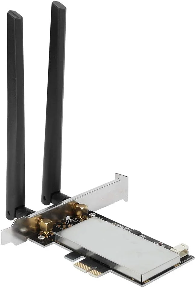 کارت آداپتور Mini PCi‑E به PCi‑E وایرلس WIFI برای تبدیل بلوتوث، حمل آسان