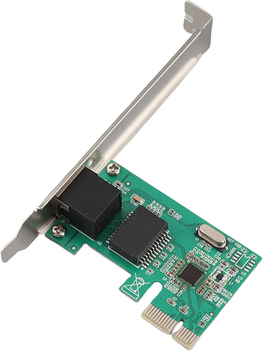 کارت شبکه Annadue برای Realtek RTL8111E، آداپتور کارت شبکه گیگابیتی اترنت PCI-E با سرعت 10/100/1000 مگابیت بر ثانیه، پشتیبانی از Plug and Play، برای ویندوز 98SE / ویندوز ME.