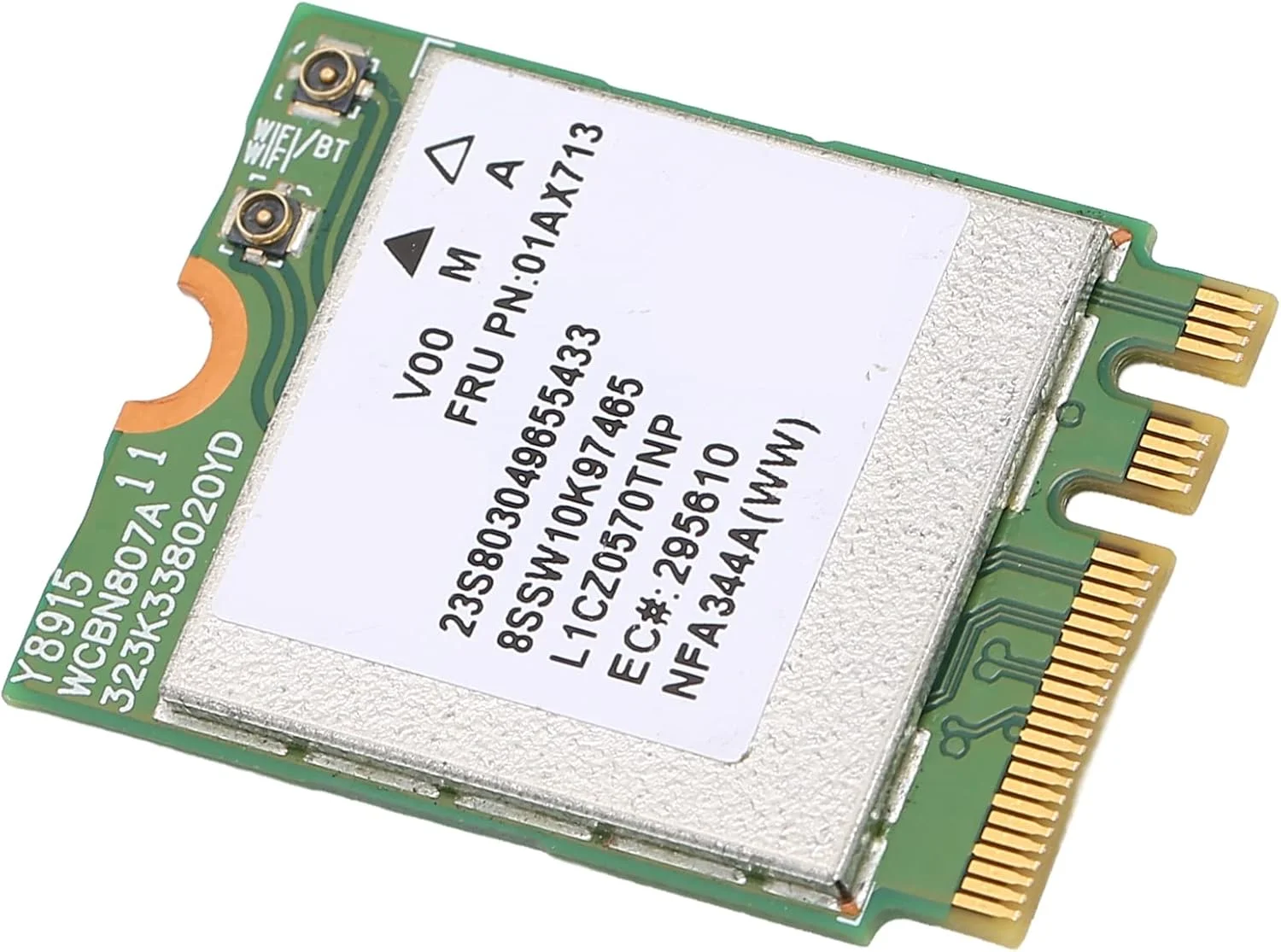 کارت شبکه وایرلس Annadue M.2 مدل NFA344A با سرعت 867 مگابیت بر ثانیه، آداپتور کارت شبکه بلوتوث M.2 FRU 01AX713 برای سری ThinkPad 710S E470 E475 E570 E575 V310 YOGA-710 720 910