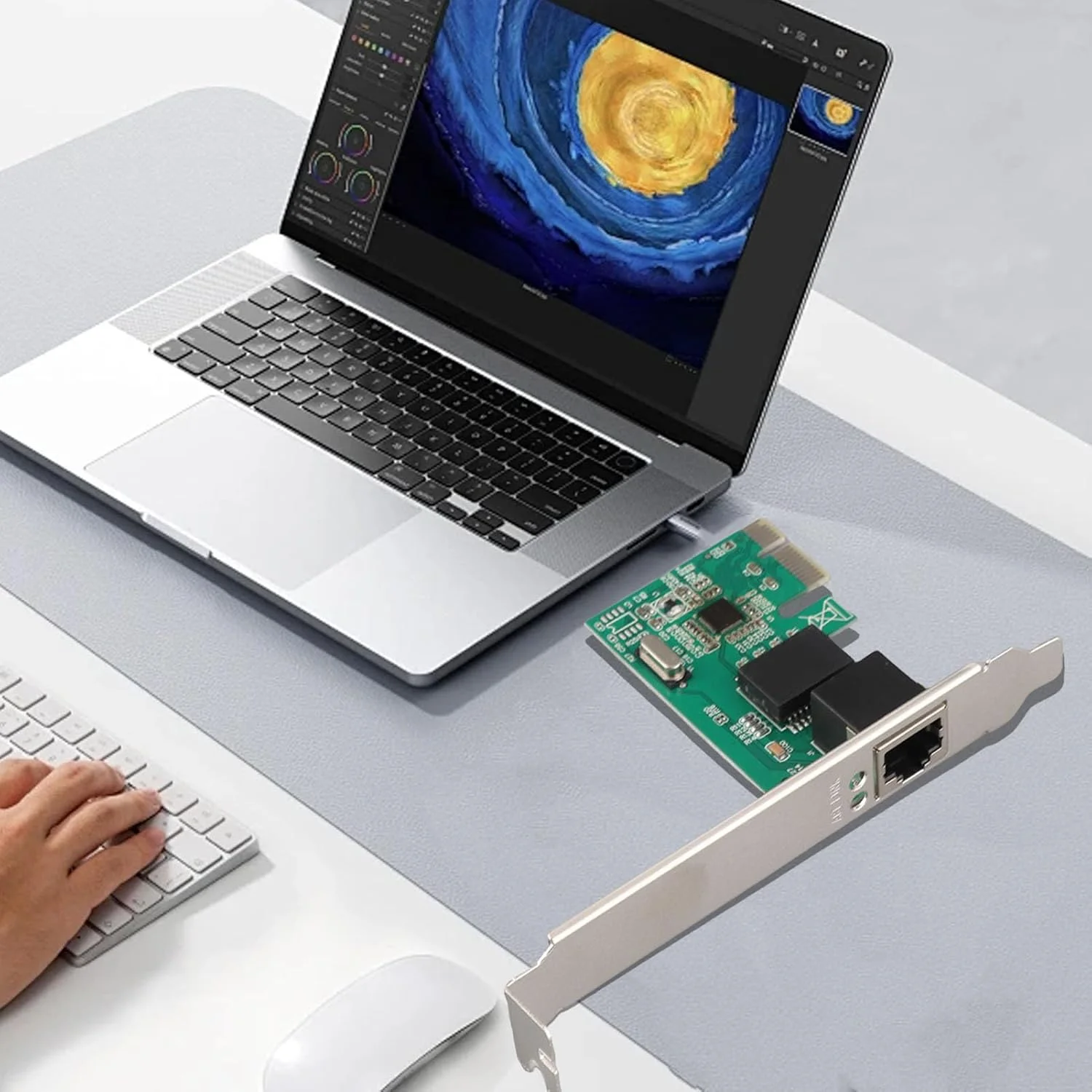 کارت شبکه Annadue برای Realtek RTL8111E، آداپتور کارت شبکه گیگابیتی اترنت PCI-E با سرعت 10/100/1000 مگابیت بر ثانیه، پشتیبانی از Plug and Play، برای ویندوز 98SE / ویندوز ME. کارت شبکه Annadue برای Realtek RTL8111E، آداپتور کارت شبکه گیگابیتی اترنت PCI-E با سرعت 10/100/1000 مگابیت بر ثانیه، پشتیبانی از Plug and Play، برای ویندوز 98SE / ویندوز ME.