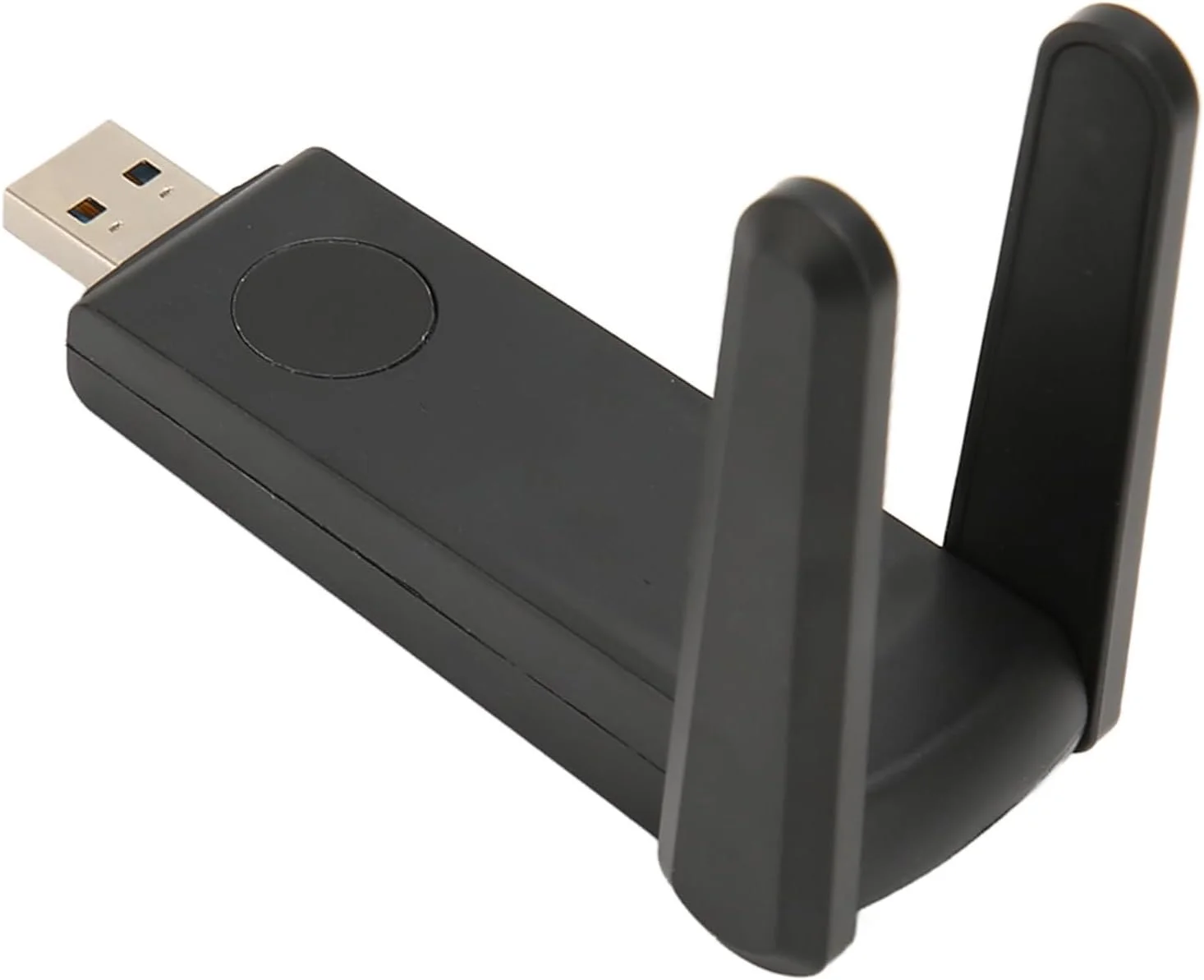 آداپتور وای فای USB دو بانده 600 مگابیت بر ثانیه Asixxsix، آداپتور کارت وایرلس 2.4G 5G، آنتن دوگانه خارجی، وای فای USB3.0 قابل حمل برای لپ تاپ رومیزی، 7، 8، 8.1، 10