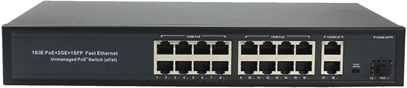 سوئیچ دِمبو Poe، استاندارد گیگابیتی، 24 پورت، 16 پورت، 8 پورت و 4 پورت، منبع تغذیه شبکه سوئیچ POE 48 ولت، حالت سوئیچینگ تک کلیکی، C