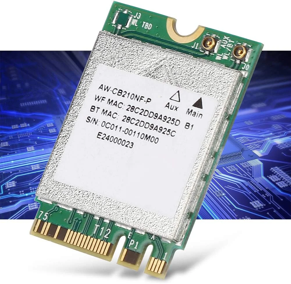 کارت شبکه دو بانده Bewinner، کارت وایرلس 867M مدل M.2/NGFF 802.11AC، آداپتور 2 در 1 کارت شبکه مدل 802.11 A/C NGFF M.2 کارت شبکه دو بانده Bewinner، کارت وایرلس 867M مدل M.2/NGFF 802.11AC، آداپتور 2 در 1 کارت شبکه مدل 802.11 A/C NGFF M.2