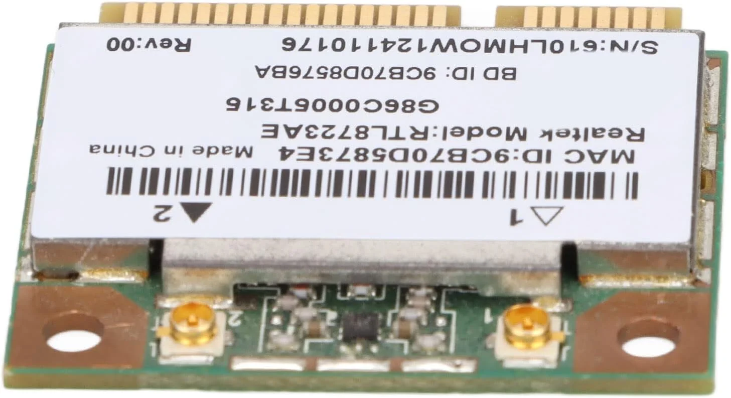 کارت شبکه بیسیم Bewinner، مینی PCI-Express 802.11b/g/n 300M BT4.0 کارت آداپتور شبکه پرسرعت Plug and Play برای کامپیوتر کارت شبکه بیسیم Bewinner، مینی PCI-Express 802.11b/g/n 300M BT4.0 کارت آداپتور شبکه پرسرعت Plug and Play برای کامپیوتر