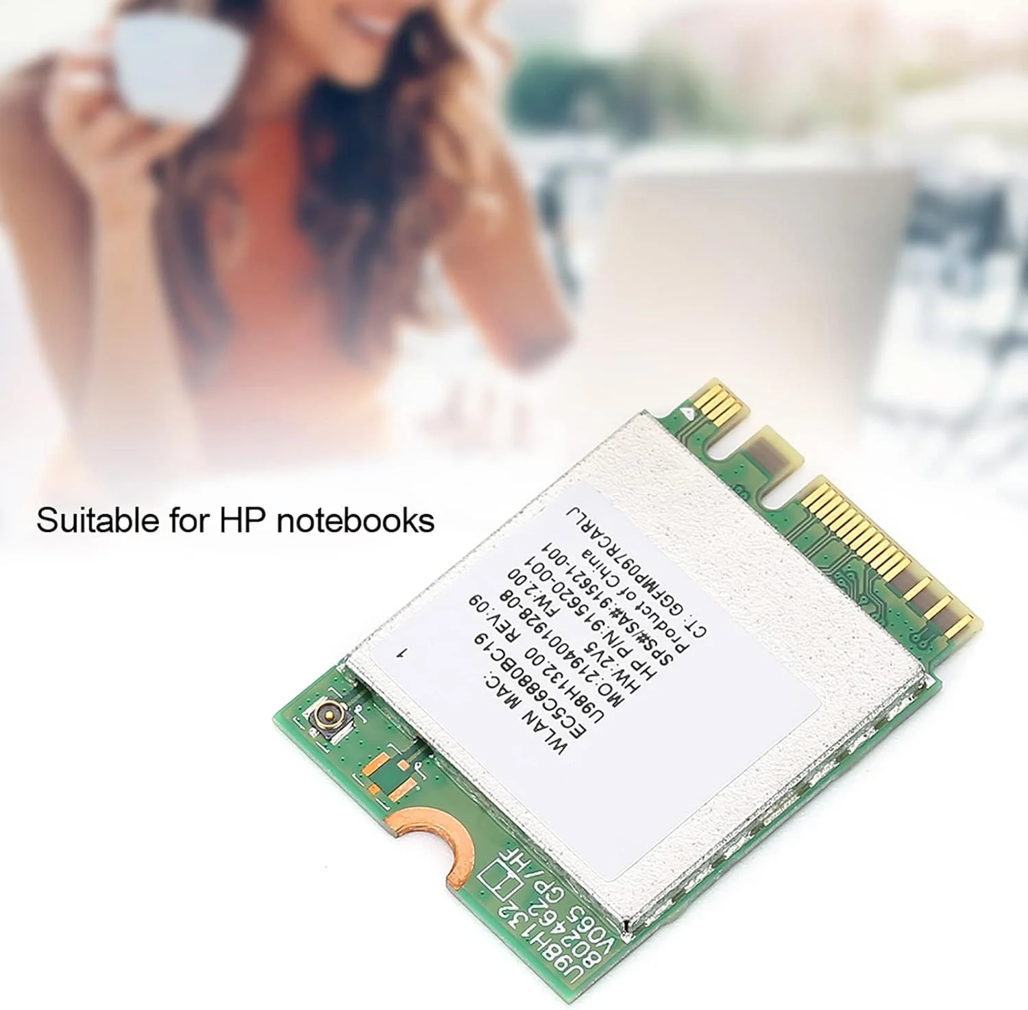 کارت وای فای CHICIRIS، کارت AC انتقال پرسرعت برای لپ تاپ ها و کامپیوترهای رومیزی RTL8821CE