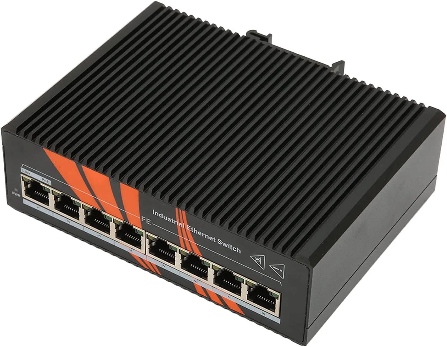 سوئیچ اترنت صنعتی 8 پورت غیر مدیریتی Cryfokt، نصب روی ریل DIN - برق، کلاس حفاظتی IP40 سوئیچ اترنت صنعتی 8 پورت غیر مدیریتی Cryfokt، نصب روی ریل DIN - برق، کلاس حفاظتی IP40