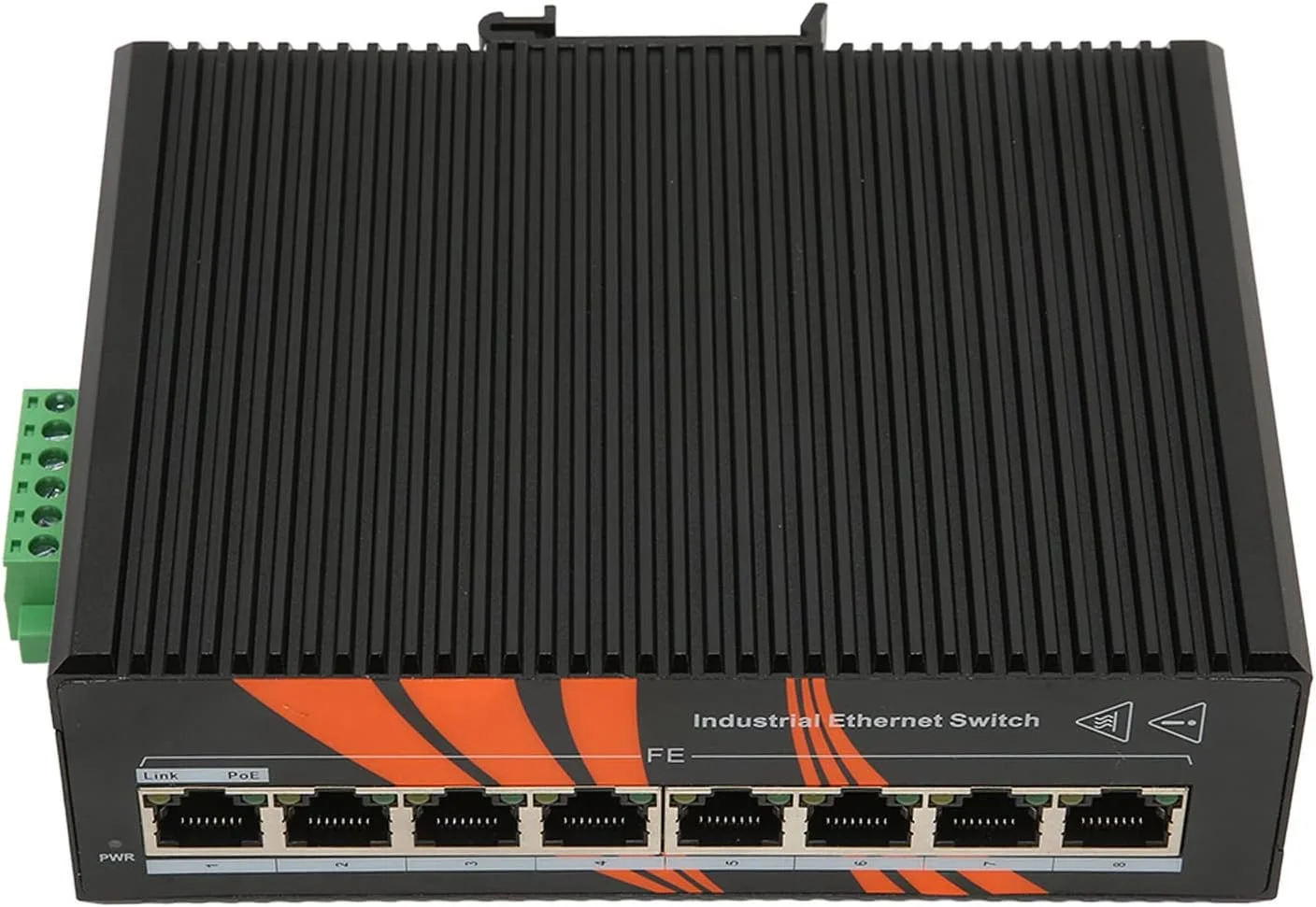 سوئیچ اترنت صنعتی 8 پورت غیر مدیریتی Cryfokt، نصب روی ریل DIN - برق، کلاس حفاظتی IP40 سوئیچ اترنت صنعتی 8 پورت غیر مدیریتی Cryfokt، نصب روی ریل DIN - برق، کلاس حفاظتی IP40