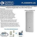 اکسس پوینت بیرونی کمبیوم نتورکس E500 (FCC) 2x2 MIMO گیگابیتی 11ac یکپارچه با انژکتور PoE اکسس پوینت بیرونی کمبیوم نتورکس E500 (FCC) 2x2 MIMO گیگابیتی 11ac یکپارچه با انژکتور PoE