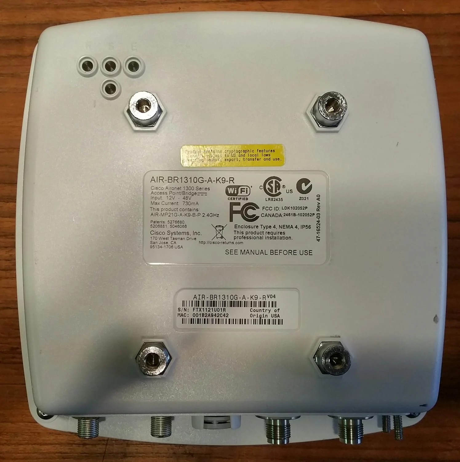 اکسس پوینت/پل بی‌سیم بیرونی سیسکو Aironet 1310G-A-K9