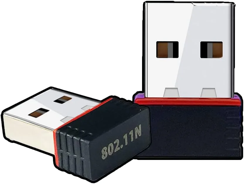 دانگل وای فای نانو قابل حمل D25 950M با سرعت بالا و برد بلند، کانکتور، گیرنده 802.11B/G/N 2.0 وایرلس Wi Fi 2.4GHz کارت شبکه LAN وایرلس اکسترنال برای کامپیوتر رومیزی، لپ تاپ، آداپتور USB