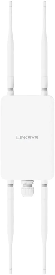 اکسس پوینت بی سیم Linksys LAPAC1300CE WiFi 5 MU-MIMO - اکسس پوینت دو بانده (AC1300) با قابلیت مدیریت ابری، مناسب فضای باز، دارای پورت اترنت گیگابیتی و پشتیبانی از POE/POE+ - قابلیت نصب روی سقف یا دیوار