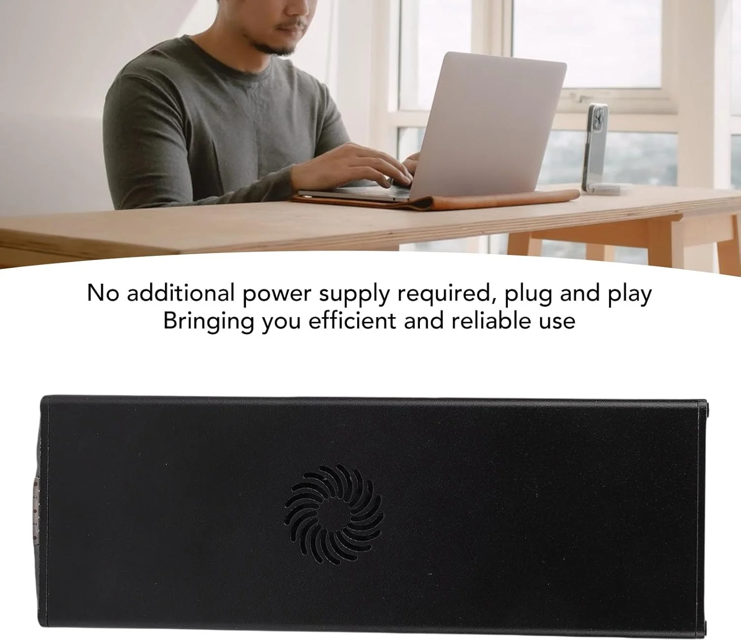 آداپتور اترنت 10G GOWENIC، سرعت بالای 10 گیگابیت بر ثانیه، سازگاری با 3 سیستم عامل، بدون نیاز به منبع تغذیه اضافی، اتصال و استفاده آسان