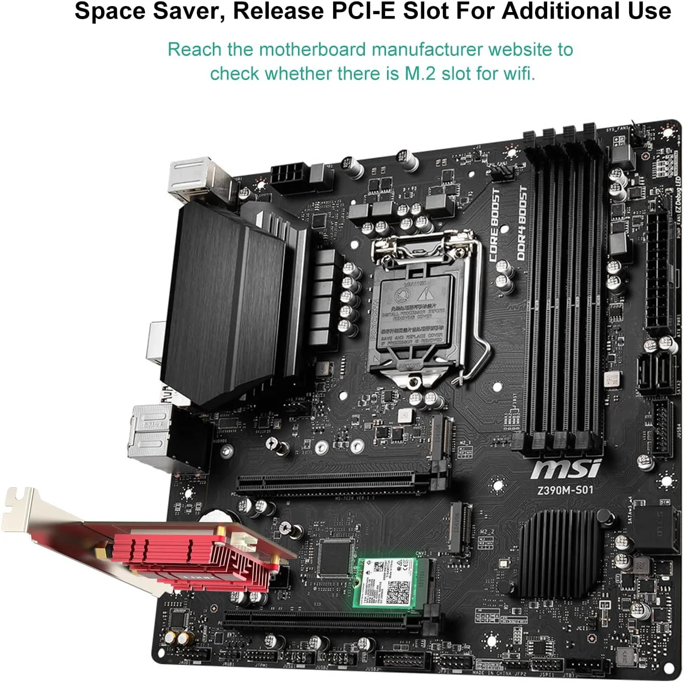 کیت رومیزی وای فای 6E EDUP WISE TIGER (AX210)