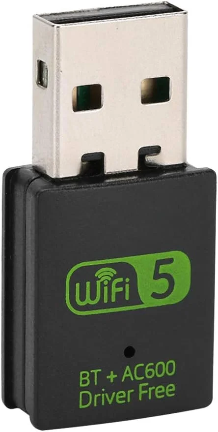 دانگل وای فای Elprico، کارت شبکه وای فای، RTL8821CU سازگار با ویندوز 7 / 8/8.1/10 / Xp