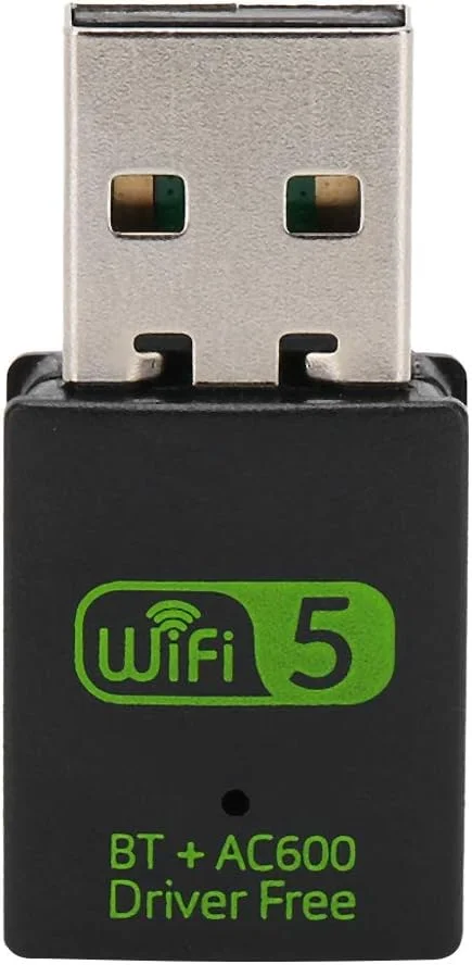 دانگل وای فای Elprico، کارت شبکه وای فای، RTL8821CU سازگار با ویندوز 7 / 8/8.1/10 / Xp