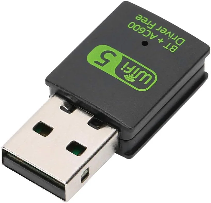 دانگل وای فای Elprico، کارت شبکه وای فای، RTL8821CU سازگار با ویندوز 7 / 8/8.1/10 / Xp