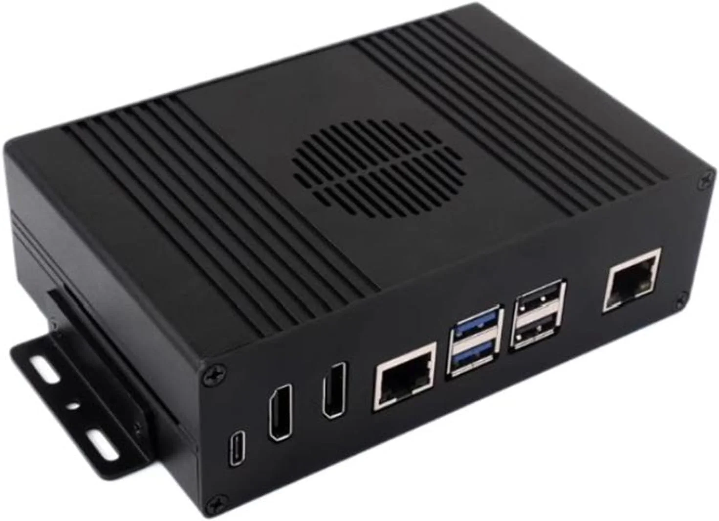 محفظه PCIe اترنت گیگابیتی برای محفظه کامپیوتر کوچک با توسعه شبکه، خروجی دوگانه ویدیو و تهویه حرارتی به محفظه آداپتور اترنت گیگابیتی