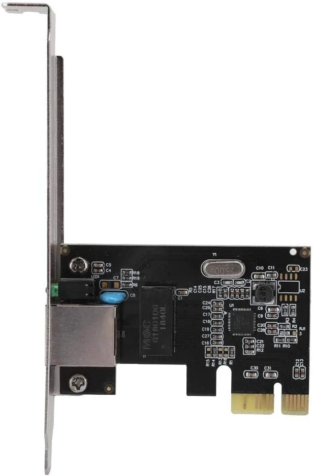 آداپتور شبکه گیگابیتی اترنت، کارت شبکه گیگابیتی اترنت PCI-E با سرعت 10/100/1000 مگابیت بر ثانیه، سازگار با کابل Cat-5 موجود، برای Windows8/7/Vista/XP/2000/98sE/Server2003-200832 و غیره