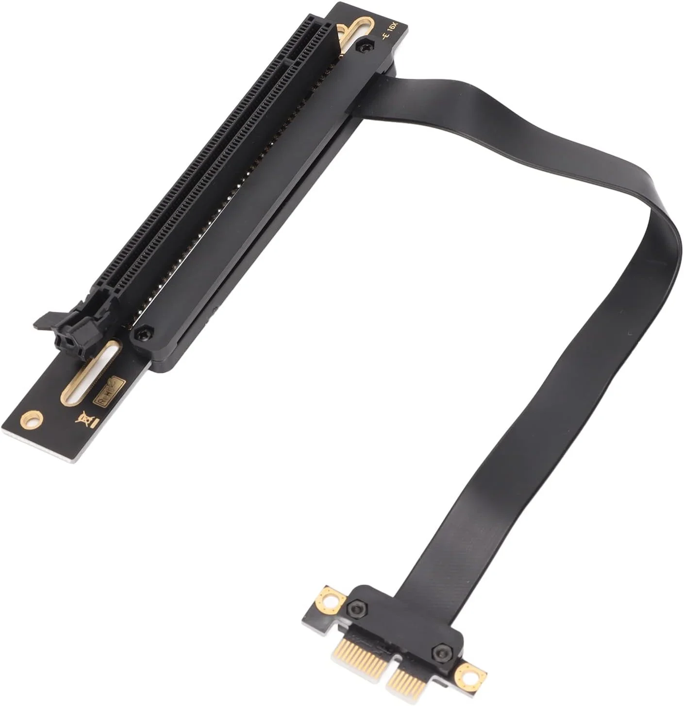 کابل افزایش طول PCI Express 1X به 16X، آداپتور رایزر با سرعت بالا 32 گیگابیت بر ثانیه با انگشت طلایی روکش طلای 5U برای کارت گرافیک، کارت صدا، کارت شبکه