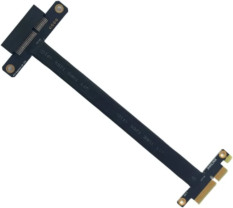 کابل افزایش طول PCIE X4 4.0 پشتیبانی از کارت شبکه، SSD، کارت USB، کارت کپچر، مبدل آداپتورهای توسعه PCIE4.0 X1 X4 (0.5 متر)