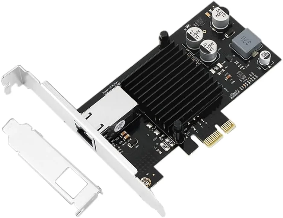 کارت شبکه گیگابیتی PCI Express PCI-E با پورت تکی 10/100/1000M برای دریافت تصویر