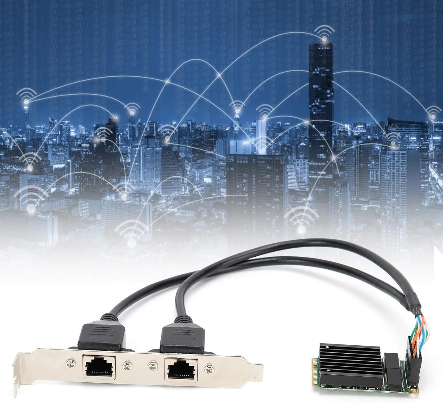 کارت شبکه مینی PCI-E گیگابیتی اترنت PCI Express، کارت شبکه اترنت مینی PCI-E دو پورت RJ45 برای Intel 82583V، آداپتور شبکه اترنت برای رایانه شخصی رومیزی برای لینوکس، ویندوز CE، XP کارت شبکه مینی PCI-E گیگابیتی اترنت PCI Express، کارت شبکه اترنت مینی PCI-E دو پورت RJ45 برای Intel 82583V، آداپتور شبکه اترنت برای رایانه شخصی رومیزی برای لینوکس، ویندوز CE، XP