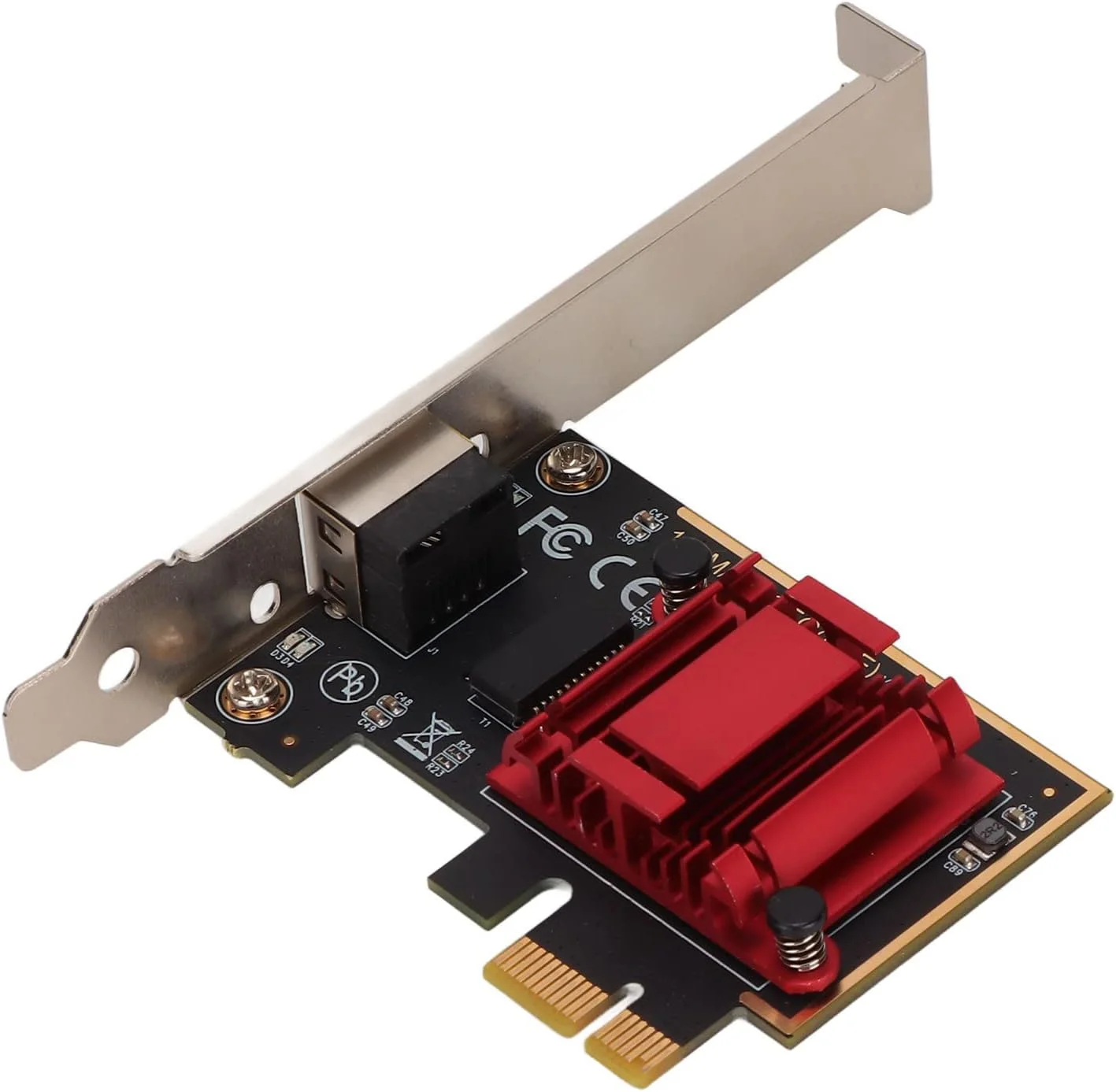 آداپتور اینترنت PCIe، پورت RJ45 با سرعت انتقال سریع 2.5 گیگابیت بر ثانیه 2500/1000/100 مگابیت بر ثانیه، کارت اترنت گیگابیتی PCI Express برای سیستم عامل Win Linux OS X Server