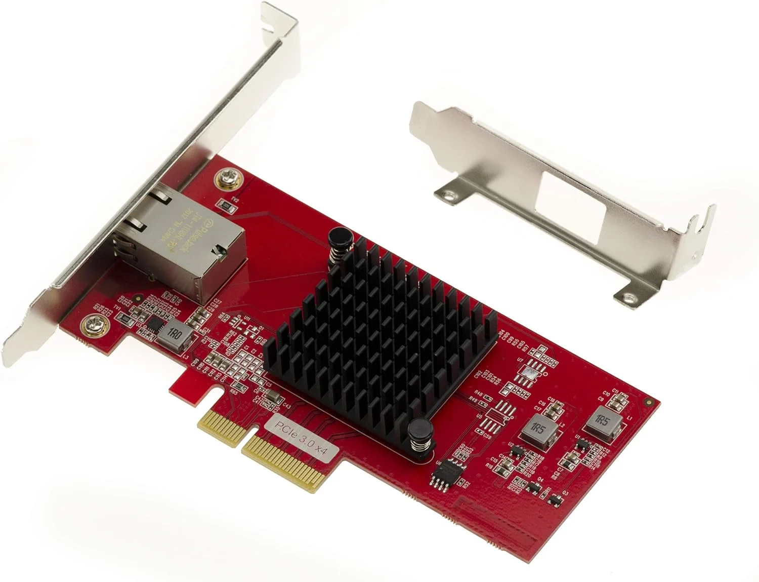 کارت کنترلر KALEA-INFORMATIQUE PCIe 3.0 4X برای شبکه گیگابیتی اترنت RJ45 10G LAN با چیپست AQUANTIA AQN-107 AQrate Phy