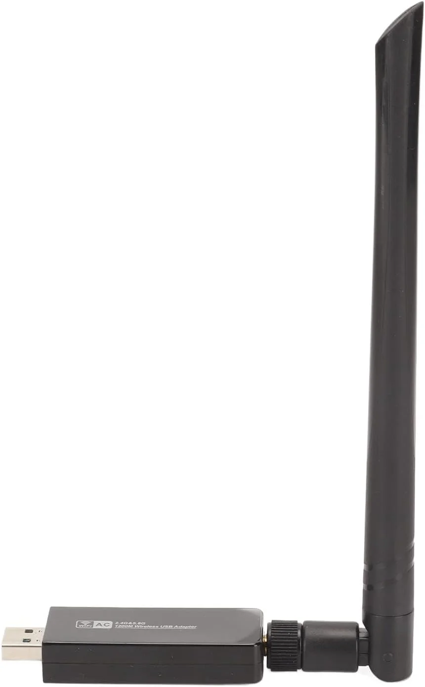 کارت شبکه بیسیم W50L 5DB 1200M دو بانده USB 3.0 مناسب کامپیوتر رومیزی کارت شبکه بیسیم W50L 5DB 1200M دو بانده USB 3.0 مناسب کامپیوتر رومیزی