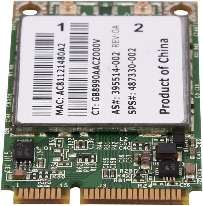 کارت وای فای دو بانده، کارت وایرلس مینی PCI-E دو بانده حرفه ای 2.4G + 5G برای 6530b/ 6735b/ 6730s/ 6530s/ 6830s/ 6930P/ 2530P/ 2730P