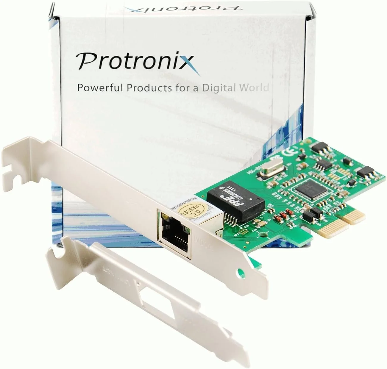 کارت شبکه گیگابیتی اترنت Protronix با پروفایل کوتاه PCI Express (PCIe) 10/100/1000