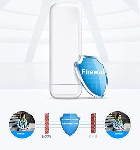 اکسس پوینت بیسیم بیرونی با قدرت بالا، پوشش وایفای تا 200 متر، مناسب برای مکانهای متوسط تا بزرگ اکسس پوینت بیسیم بیرونی با قدرت بالا، پوشش وایفای تا 200 متر، مناسب برای مکانهای متوسط تا بزرگ