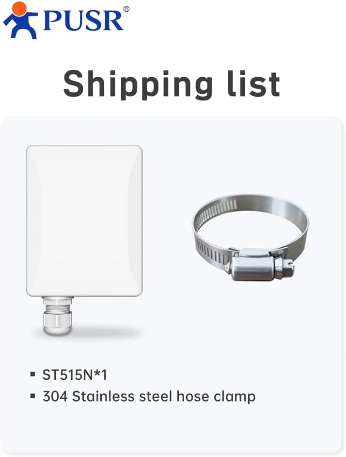 پل بیسیم گیگابیتی نقطه به نقطه/چند نقطه ای دو بانده 5.8G WiFi ضد آب IP66 تا 5 کیلومتر سرعت بالا 300 مگابیت بر ثانیه آنتن 15dBi با بهره بالا پورت LAN 100 مگابیت بر ثانیه CPE بیرونی USR-ST515N (تک بسته) پل بیسیم گیگابیتی نقطه به نقطه/چند نقطه ای دو بانده 5.8G WiFi ضد آب IP66 تا 5 کیلومتر سرعت بالا 300 مگابیت بر ثانیه آنتن 15dBi با بهره بالا پورت LAN 100 مگابیت بر ثانیه CPE بیرونی USR-ST515N (تک بسته)