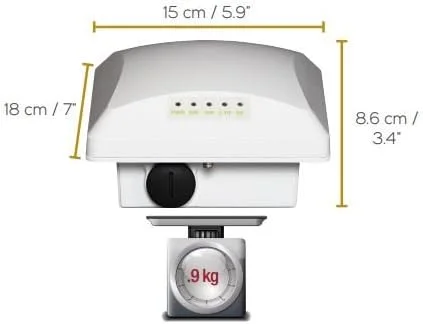 اکسس پوینت بیرونی Ruckus Wireless ZoneFlex T300 (Omni, 802.11AC, 2x2:2 - BeamFlex+ داخلی، دو بانده همزمان، ورودی PoE) 901-T300-US01