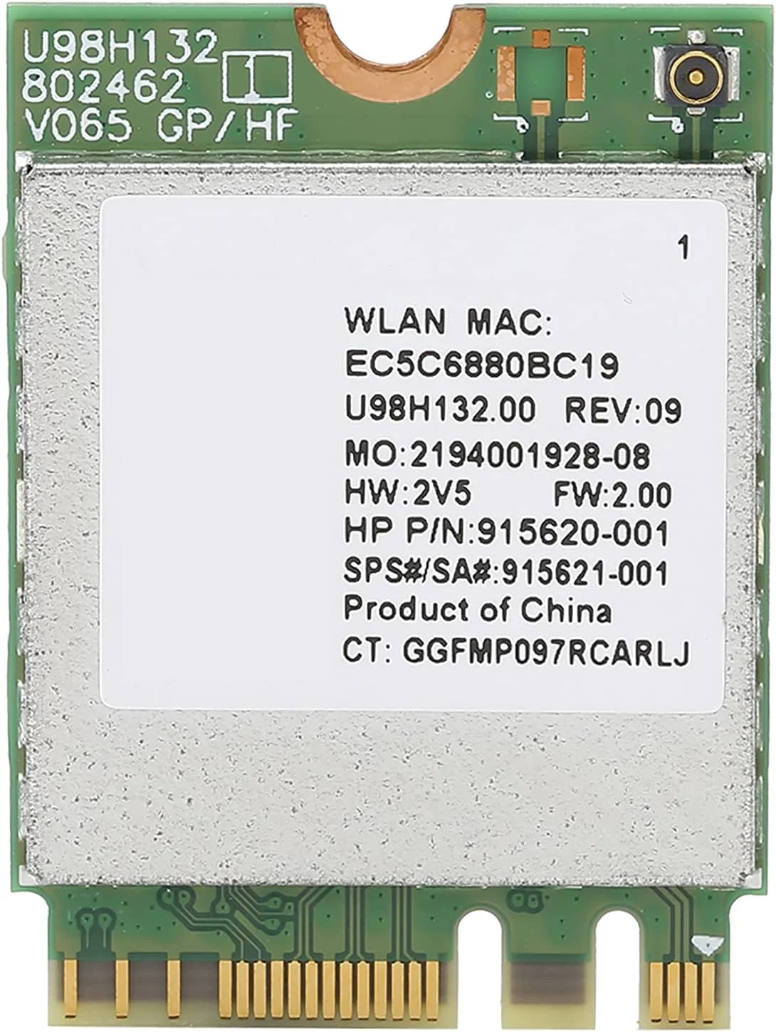 کارت شبکه بی سیم AC مینی PCI-E وای فای 802.11 A/B/N/AC 4.2 NGFF PCIe برای لپ تاپ و کامپیوتر کارت شبکه بی سیم AC مینی PCI-E وای فای 802.11 A/B/N/AC 4.2 NGFF PCIe برای لپ تاپ و کامپیوتر