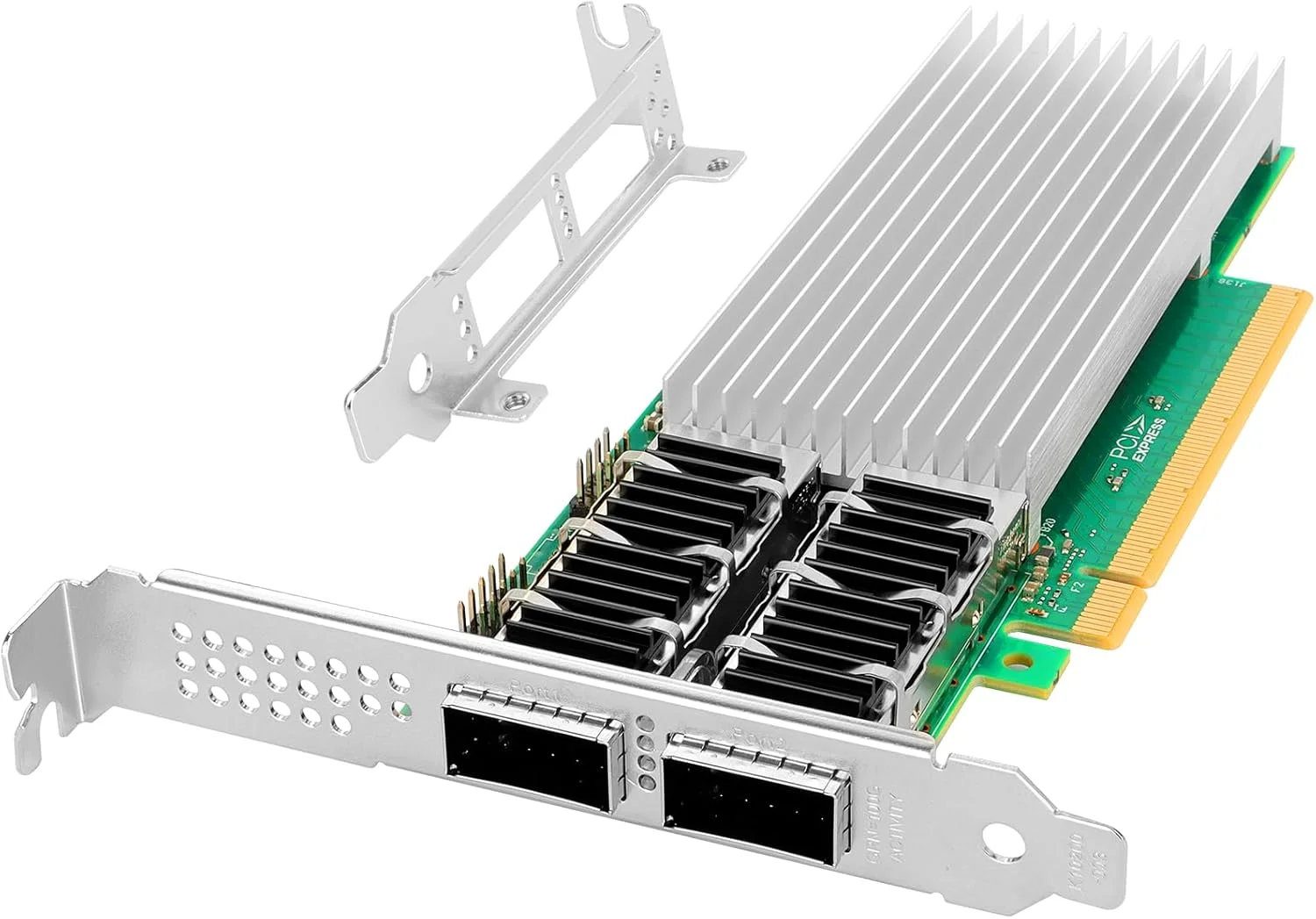 کارت شبکه همگرا 100GbE با دو پورت QSFP28 و تراشه Intel E810-CAM2، آداپتور PCIe 4.0 x16 Ethernet NIC LAN، پشتیبانی از Windows Server/Linux/VMware، قابل مقایسه با Intel E810-CQDA2 کارت شبکه همگرا 100GbE با دو پورت QSFP28 و تراشه Intel E810-CAM2، آداپتور PCIe 4.0 x16 Ethernet NIC LAN، پشتیبانی از Windows Server/Linux/VMware، قابل مقایسه با Intel E810-CQDA2