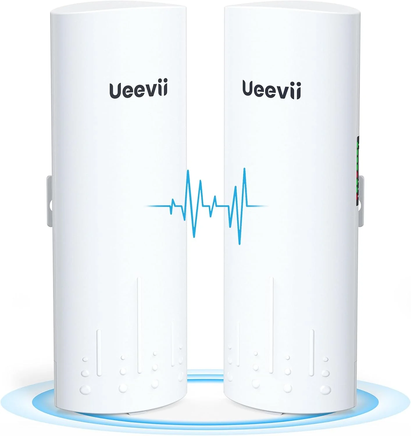 پل بیسیم UeeVii گیگابیتی با سرعت بالا، CPE820 5.8G 1Gbps نقطه به نقطه WiFi CPE بیرونی با آنتن 16dBi با بهره بالا، برد بلند تا 3 کیلومتر، نصب آسان، منبع تغذیه 24 ولت PoE، ضد آب IP65، بسته 2 عددی پل بیسیم UeeVii گیگابیتی با سرعت بالا، CPE820 5.8G 1Gbps نقطه به نقطه WiFi CPE بیرونی با آنتن 16dBi با بهره بالا، برد بلند تا 3 کیلومتر، نصب آسان، منبع تغذیه 24 ولت PoE، ضد آب IP65، بسته 2 عددی