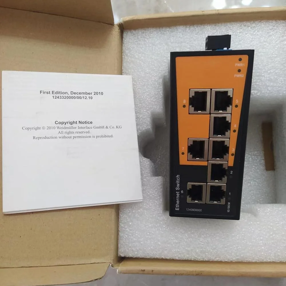 سوئیچ صنعتی IE-SW-BL08-8TX مدل 1240900000 سوئیچ صنعتی IE-SW-BL08-8TX مدل 1240900000