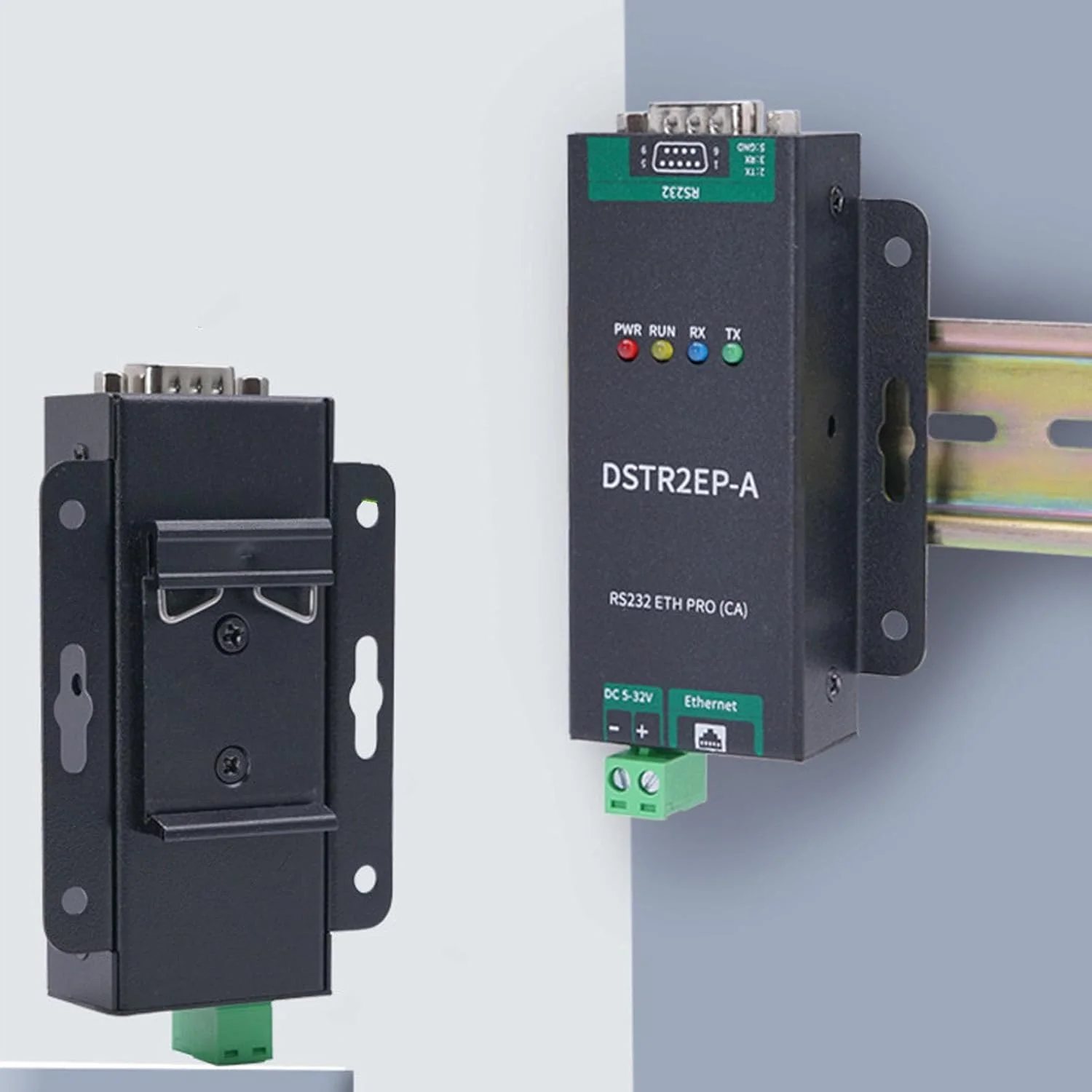 مبدل به اترنت GOWENIC، انتقال داده شفاف دو طرفه با ایزولاسیون قدرت سیگنال، برای کاربردهای صنعتی پروتکل های Modbus TCP MQTT HTTP