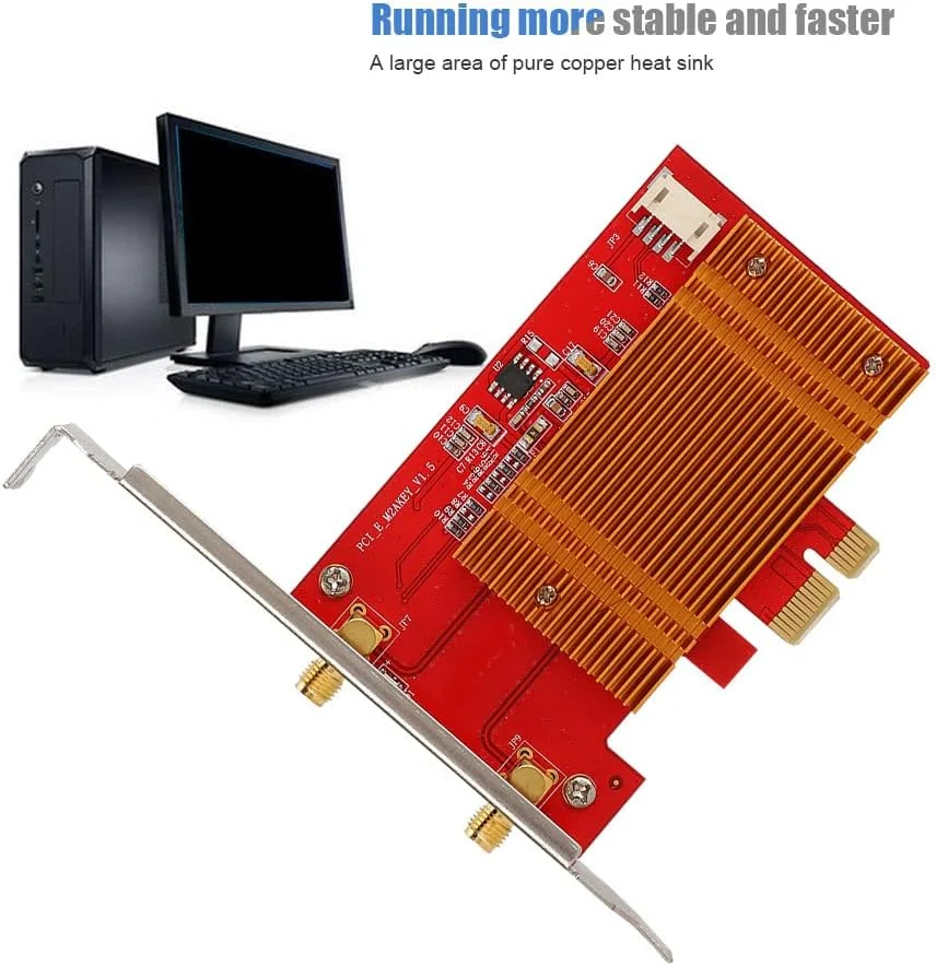 کارت شبکه بی‌سیم مدل 9260AC، کارت دو بانده 2.4 گیگاهرتز-300 مگابیت بر ثانیه / 5 گیگاهرتز-1730 مگابیت بر ثانیه