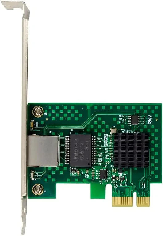 کارت شبکه X-MEDIA XM-NA4811 PCI-E تک پورت 2.5Gbps گیگابیتی اترنت PCI Express (PCIe x1)، چیپست Intel I225-V، پشتیبانی از ویندوز 11