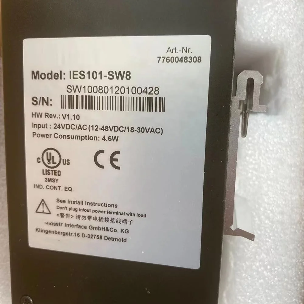 سوئیچ اترنت صنعتی IES101-SW8 با 8 پورت 7760048308